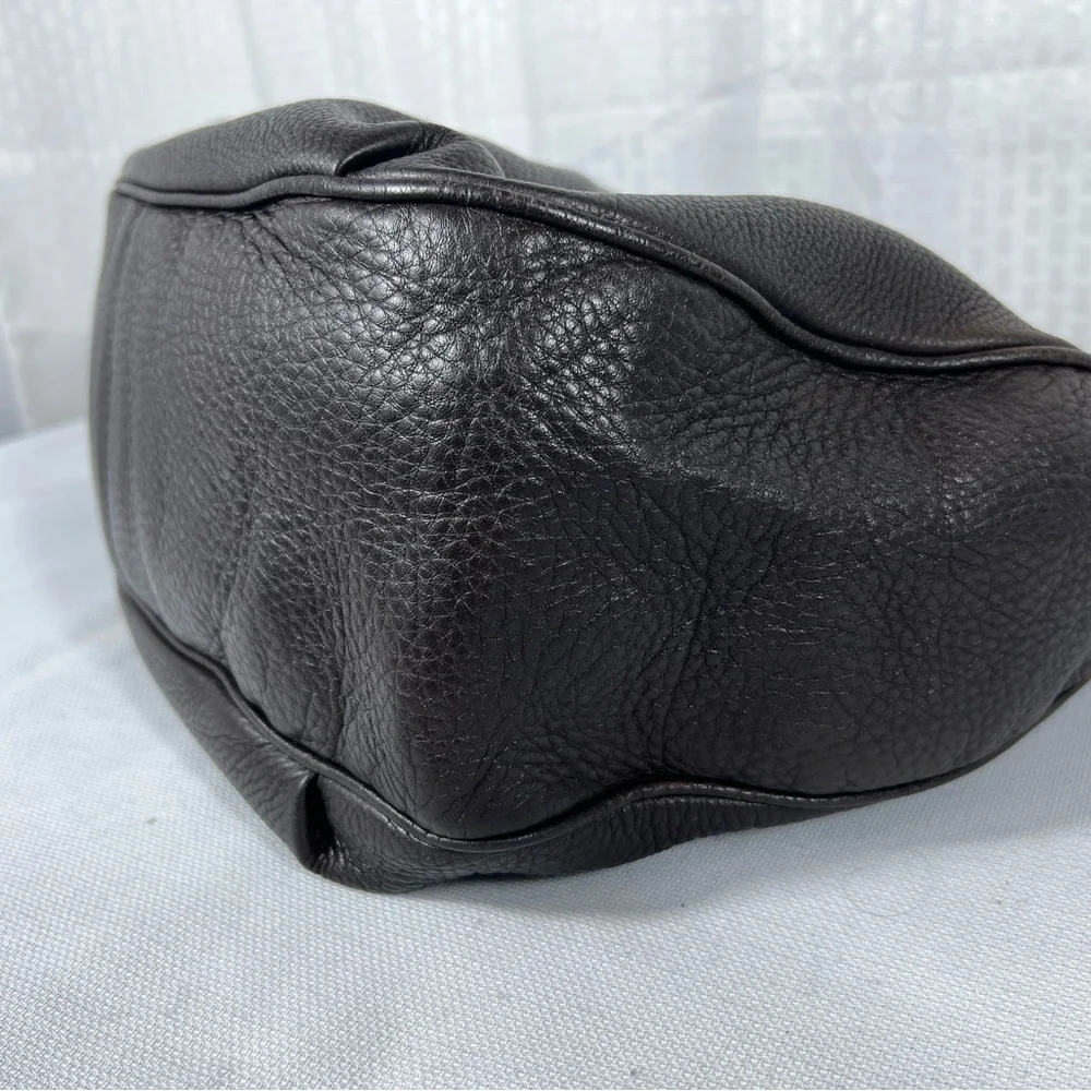 Gucci Black Pebbled Leather Jackie Web Hobo Bag – Made in Italy - Picture 8 of 16